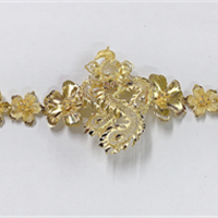 Lắc phượng 24K