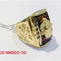 Nhẫn đúc đá màu