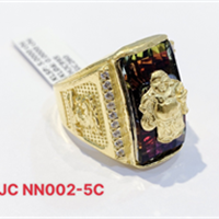 Nhẫn đúc đá màu