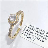 Nhẫn đá kiểu DN 10KPT