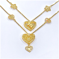 Dây charm 24k
